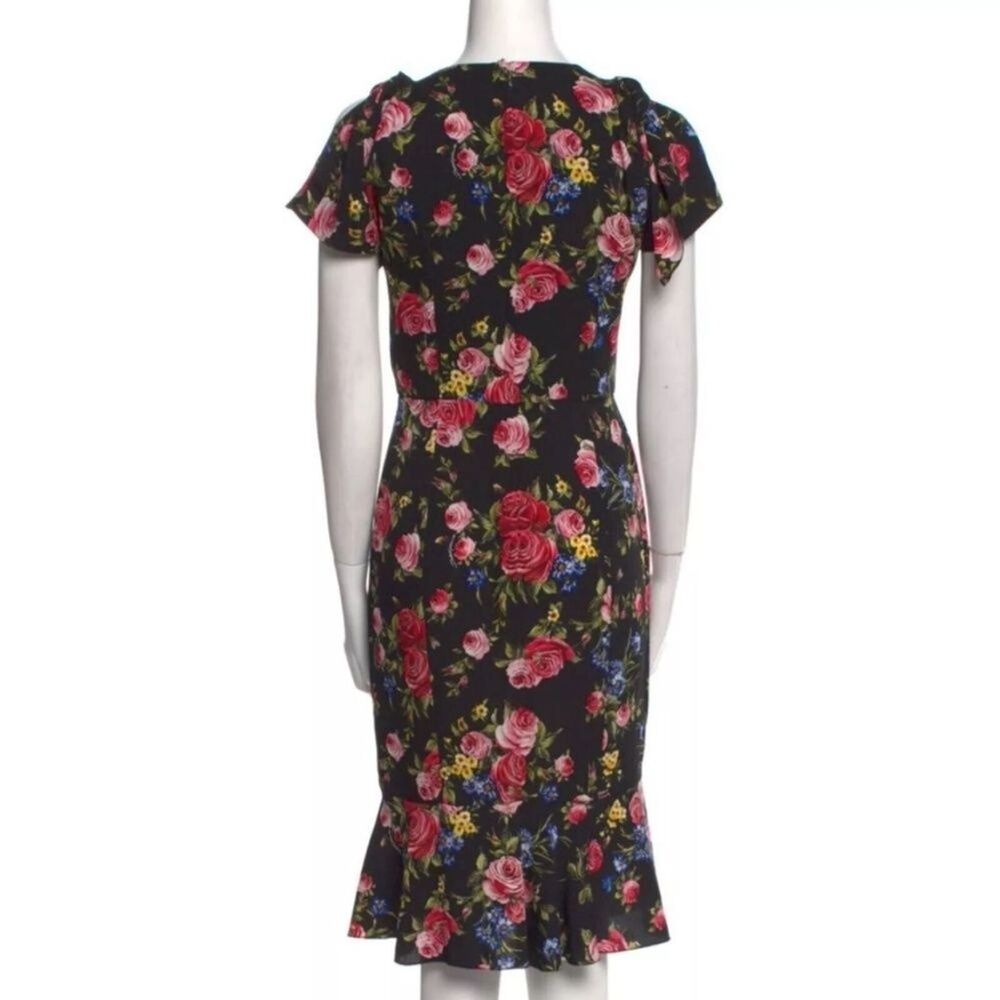nwot dolce@gabanna rose print dress - Picture 9 of 13